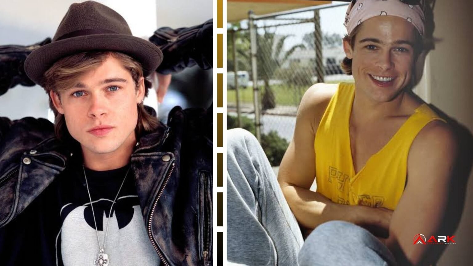 brad pitt young