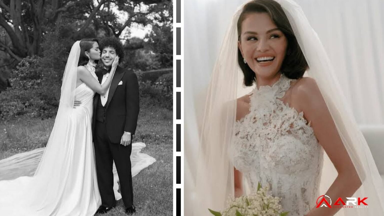 selena gomez wedding dress