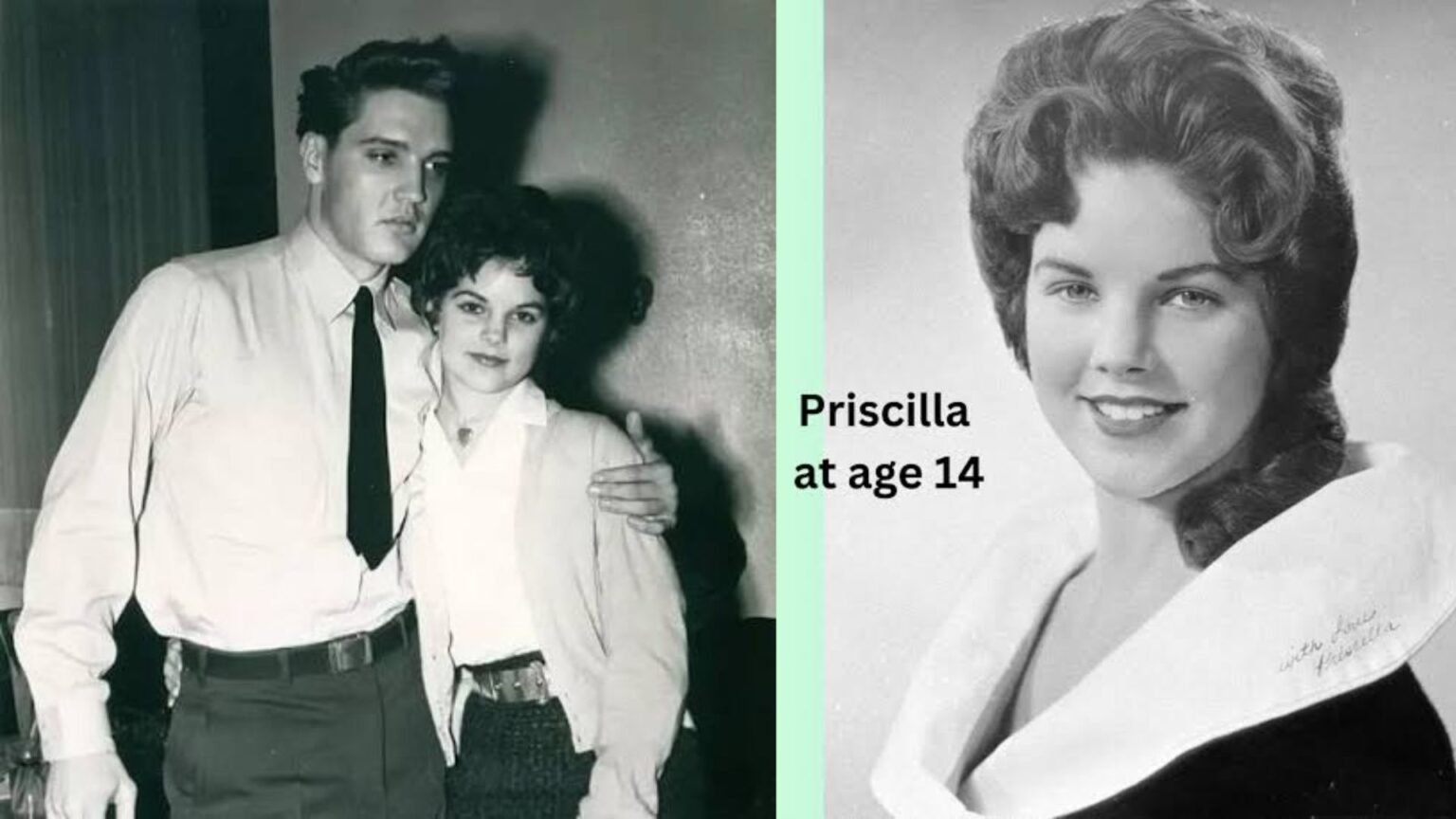 Priscilla Presley at 14